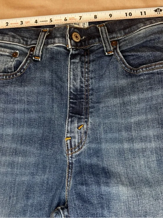 Abercrombie & Fitch Jeans Size 25 High Rise Flare 30 Inseam - Picture 6 of 8